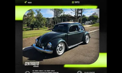 Volkswagen fusca 1300 1972