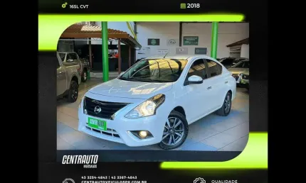 Nissan versa 16sl cvt 2018