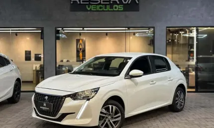 Peugeot 208 allure 1.6 flex 16v automatico 2022