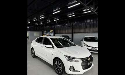 Chevrolet onix sed. plus prem. 1.0 12v tb flex aut  - branca - 2022/2023