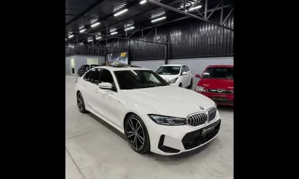 Bmw 320i 2.0 tb m sport a.flex/m.sport 4p  - branca - 2022/2023