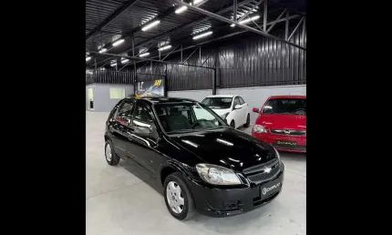 Chevrolet celta life/ ls 1.0 mpfi 8v flexpower 5p  - preta - 2011/2012