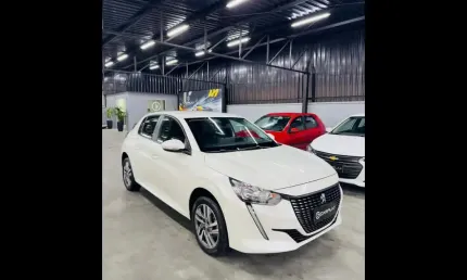 Peugeot 208 allure 1.6 flex 16v 5p aut.  - branca - 2022/2023