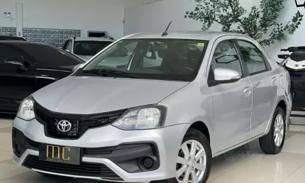 Toyota etios x plus sedan 1.5 flex 16v 4p aut.