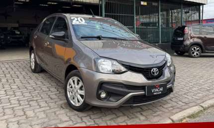 Toyota etios 2020 1.5 x plus sedan 16v flex 4p automático