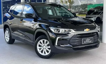Chevrolet tracker 1.0 turbo 12v flex aut.   - preta - 2022/2023