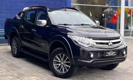 Mitsubishi l200 triton sport hpe-s 2.4 cd dies. aut  - preta - 2019/2020