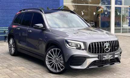Mercedes-benz glb 35 amg 4matic 2.0 turbo aut.  - cinza - 2022/2022