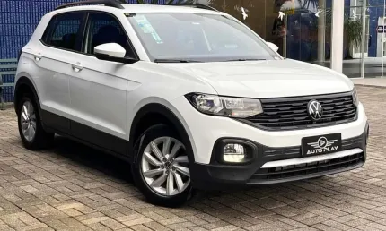 Volkswagen t-cross 200 tsi 1.0  flex 12v 5p aut.  - branca - 2022/2023