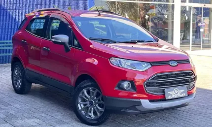 Ford ecosport freestyle 1.6 16v flex 5p  - vermelha - 2016/2017