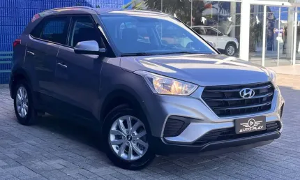 Hyundai creta action 1.6 16v flex aut.  - prata - 2020/2021