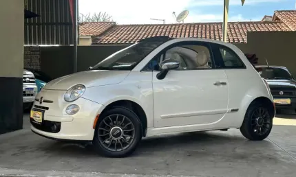 Fiat 500 cabrio 2013 10k abaixo da fipe