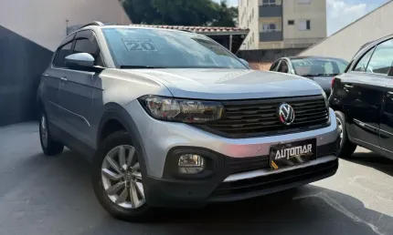 Vw t cross 1.0 tsi sense 2020 único dono km baixo