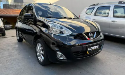 Nissan march 1.0 sv 2016 completo flex manual