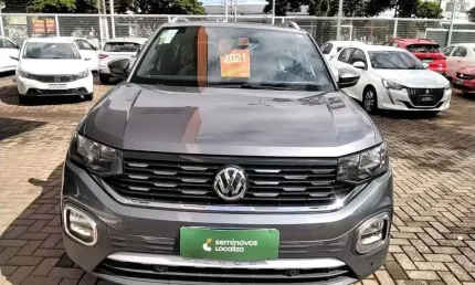Volkswagen t-cross 2021 1.4 250 tsi total flex highline automático
