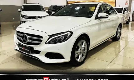Mercedes c180 exclusive 1.6 turbo flex automático 