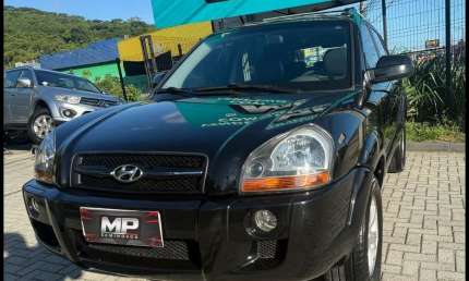 Hyundai tucson 2.0 16v flex aut.  - preta - 2015/2016