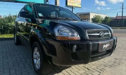 Hyundai tucson 2.0 16v flex aut.  - preta - 2015/2016