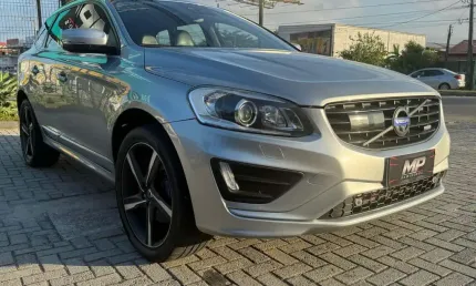 Volvo xc60 r-design 3.0 304cv awd 5p  - prata - 2014/2015
