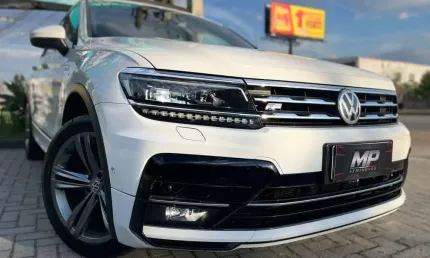 Volkswagen tiguan allspac r-line 350 tsi 2.0 4x4  - branca - 2019/2019