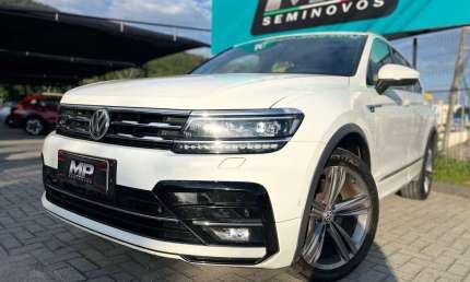 Volkswagen tiguan allspac r-line 350 tsi 2.0 4x4  - branca - 2019/2019