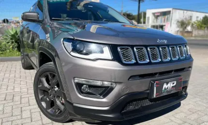 Jeep compass longitude 2.0 4x2 flex 16v aut.  - cinza - 2021/2021