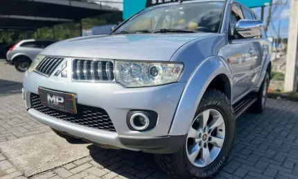 Mitsubishi pajero dakar/hpe 3.5 4x4 flex 5p aut.  - prata - 2012/2013