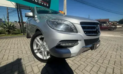 Mercedes-benz ml-350 sport 3.0 v6 258cv 4x4 diesel  - prata - 2013/2014
