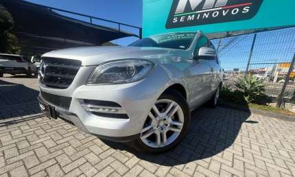 Mercedes-benz ml-350 sport 3.0 v6 258cv 4x4 diesel  - prata - 2013/2014