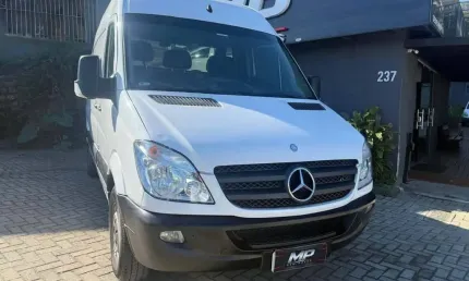 Mercedes-benz sprinter 415 furgão lon.t.alto 2.2 dies  - branca - 2015/2016