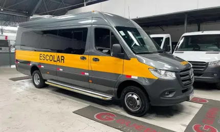 Mercedes-benz sprinter 517 big 2025 31 lugares escolar - cinza