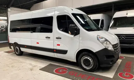 Renault master l3h2 16 lugares executiva 2020 branca