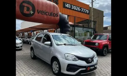 Toyota etios hb x 13l at 2018