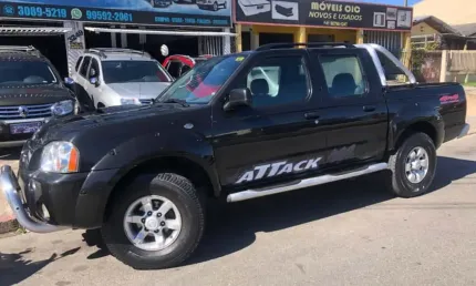 Nissan frontier 2.8 xe attack 4x4 cd turbo eletronic diesel 4p manual