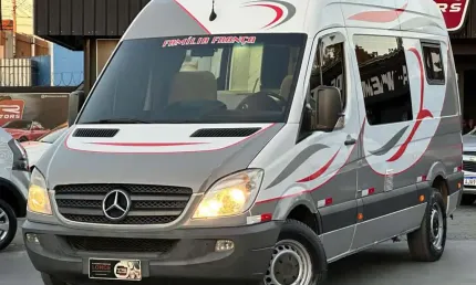 Mercedes-benz sprinter 311 furgão curto motorhome 2013
