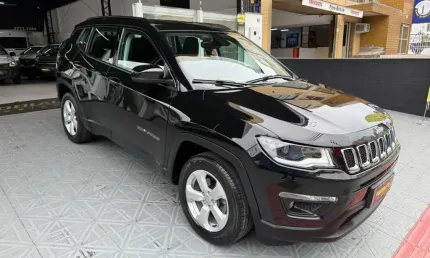 Jeep compass sport flex com 40 mil km unico dono    - preta - 2018/2018