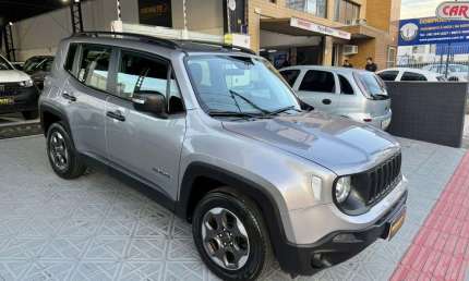 Jeep renegade flex com 36 mil km aut - prata - 2020/2021