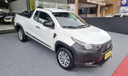 Fiat strada endurance 1.4 flex cs plus unico dono - branca - 2022/2022
