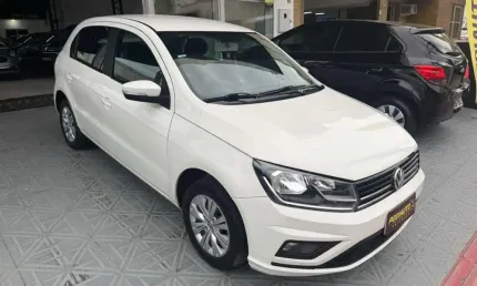 Volkswagen gol 1.0 flex completo  - branca - 2019/2020