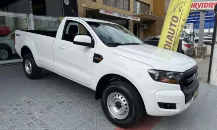 Ford ranger xl 2.2 4x4 cs diesel mec.  - branca - 2022/2023