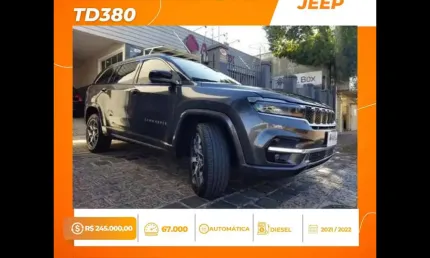 Jeep commander ovr td380 2022 cinza
