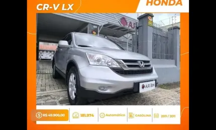 Honda cr-v lx 2011 aut prata completo