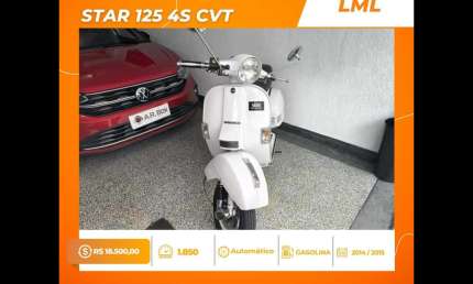 Lml star 125 4s cvt 2015 branca