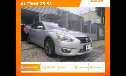 Nissan altima 25 sl 2014 prata
