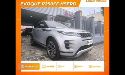 Land rover evoque p250ff hserd 2022 prata