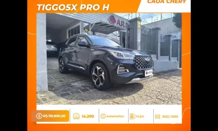 Caoa chery tiggo5x pro hybrid 2023 azul 