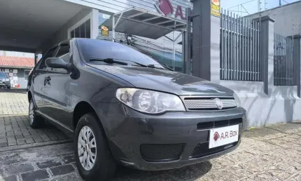 Fiat siena fire flex 2009 cinza com dh sem ar cond