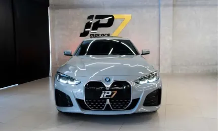 Bmw i4 e-drive 40 m sport - cinza - 2023/2024