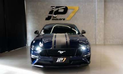 Ford mustang gt premium 5.0 v8  - azul - 2017/2018