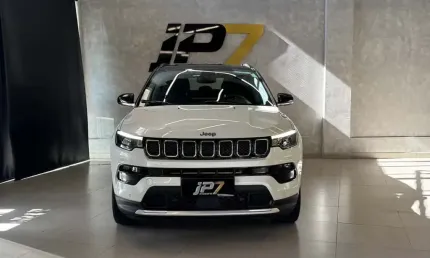 Jeep compass limited t270 1.3 tb 4x2 flex aut  - branca - 2023/2023